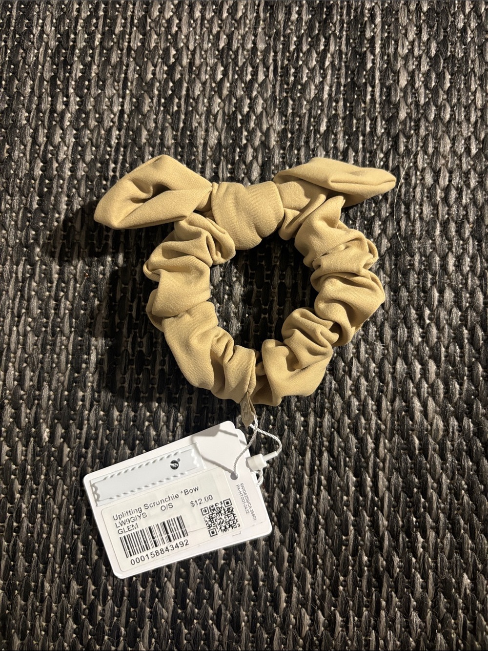 Lululemon Uplifting Scrunchie *Bow Beige NEW